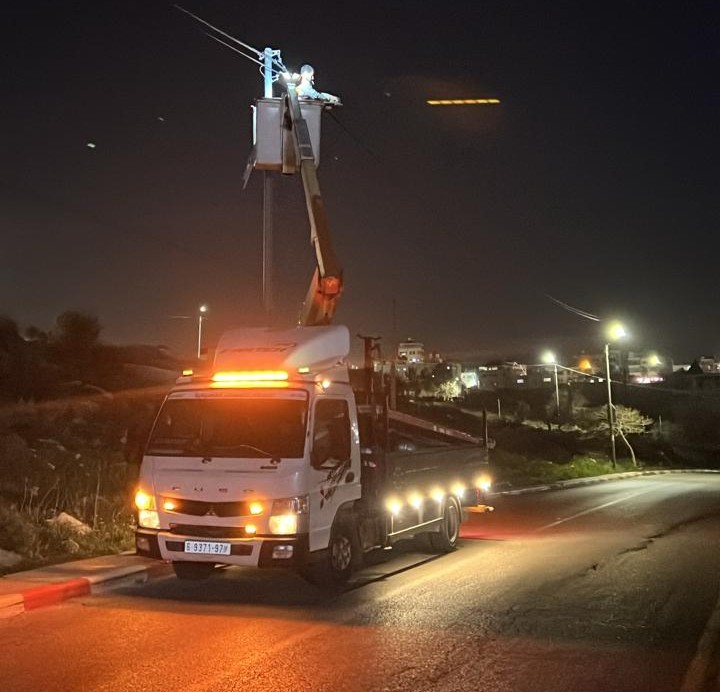 Surda Abu Qash Municipality Continues Street Lighting Maintenance and Rehabilitation Works Across the Towns